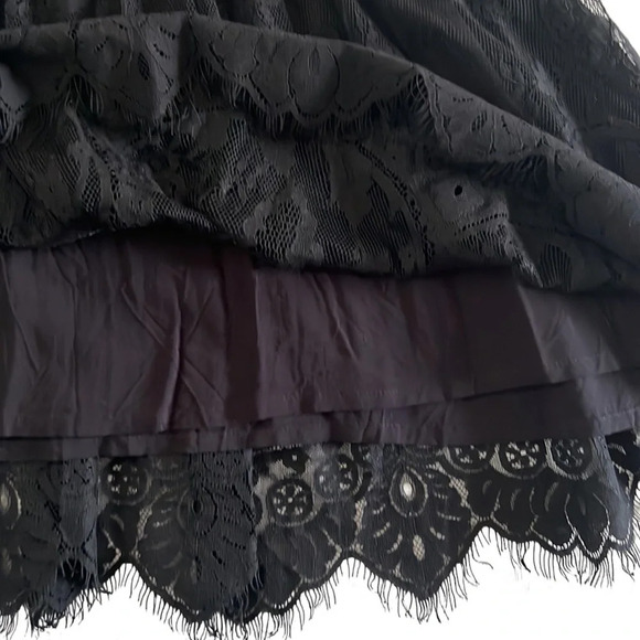 Free people “Verushka” lace Dress. Size 2 black - Picture 10 of 10